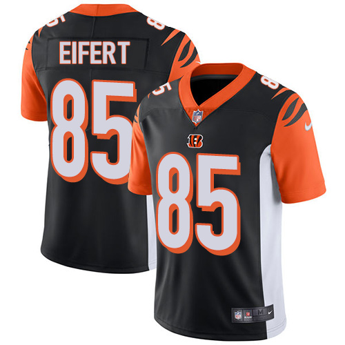 Nike Bengals #85 Tyler Eifert Black Team Color Youth Stitched NFL Vapor Untouchable Limited Jersey - Click Image to Close